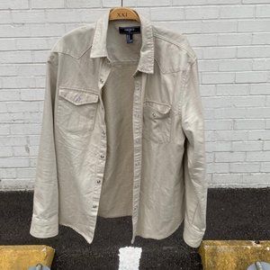 Light Denim Shirt Jacket